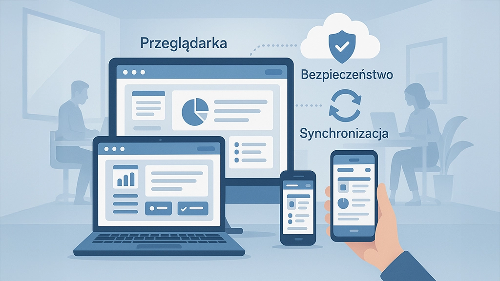 Termin aplikacja webowa — program dostępny przez przeglądarkę z dowolnego urządzenia