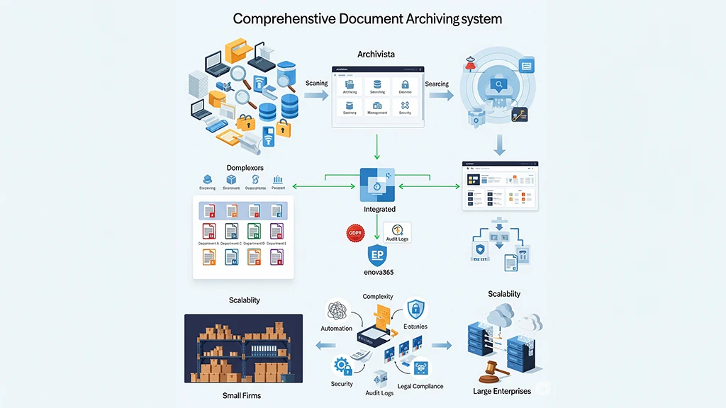 System archiwizacji dokumentów — kompleksowa platforma do zarządzania cyfrową dokumentacją w programie Archivista